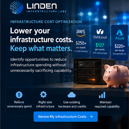 Infrastructure Cost Optimization service illustration